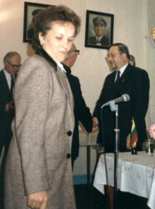 1991Landsbergis05 Laima Andriukiene