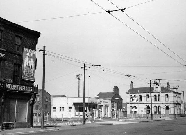 1958 old LSC behind Church Inn