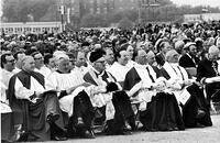1982 Can Kamaitis at Pope visit to Mcr